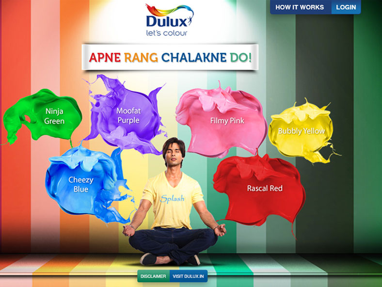 Splash your true Colours on Facebook with Dulux